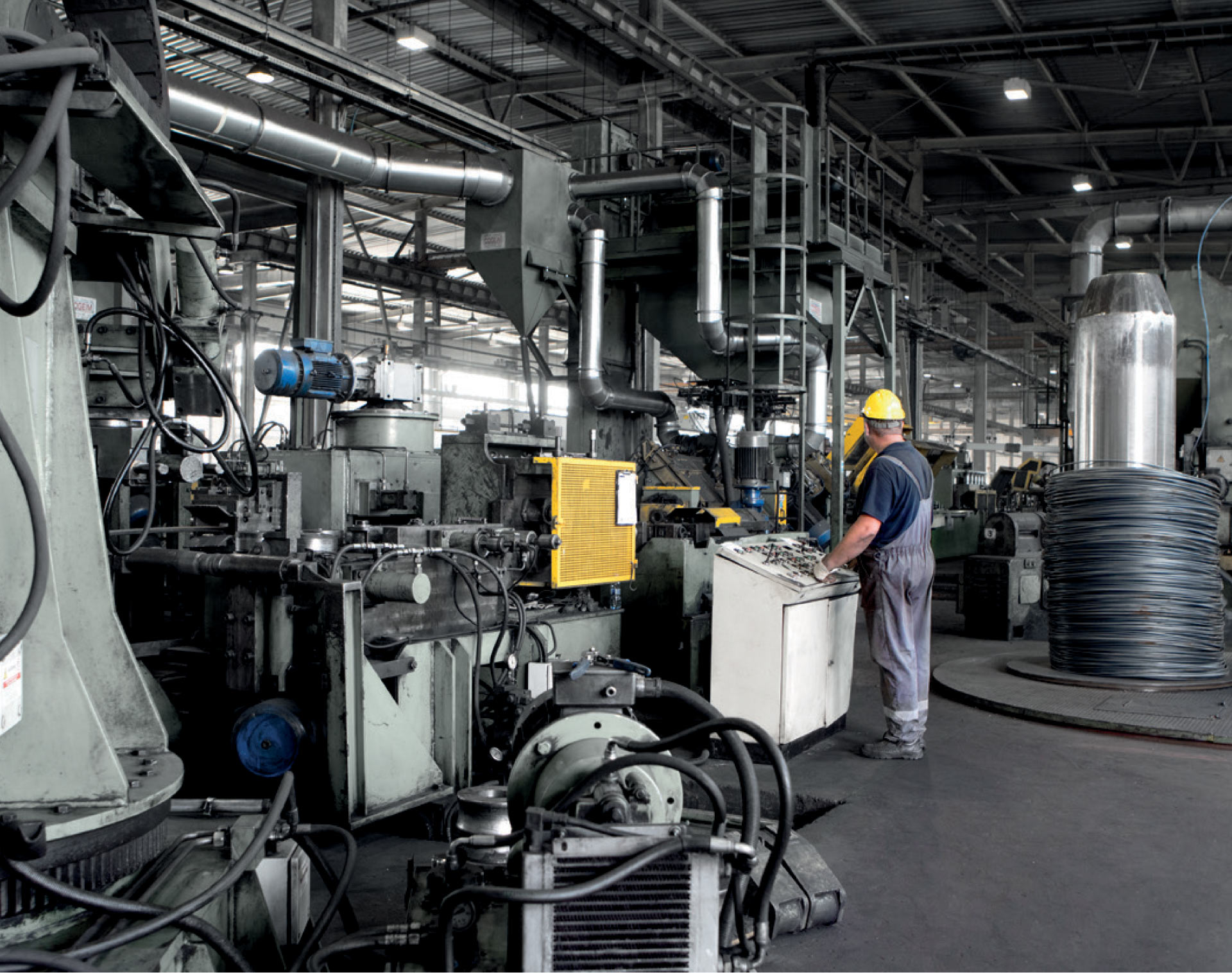 Industrial steel supply and logistics